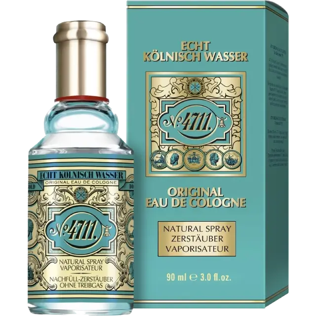 4711 Eau de Cologne - Unisex geur met citrus en lavendel noten - 90 ml Dunklow