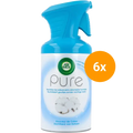 Airwick Pure Luchtverfrisser Spray – Katoen 6 x 250 ml voordeelverpakking Dunklow
