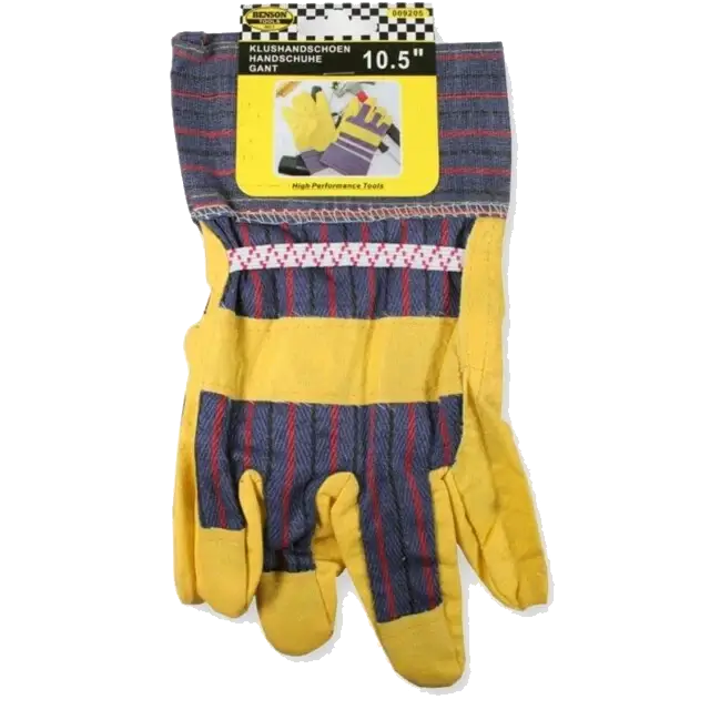 Benson - werkhandschoenen heren - leer maat 10,5 Dunklow