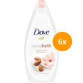 Dove - Douchegel - Soothing Almond - 6 x 450ml voordeelverpakking Dunklow