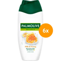 Palmolive Douchegel - Honing & Melk 6 x 250 ml voordeelverpakking Dunklow