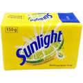 Sunlight - Multi-Purpose zeep met echte Citroensap - Huishoud Zeep - voor de Was en Keuken - 150 g Dunklow