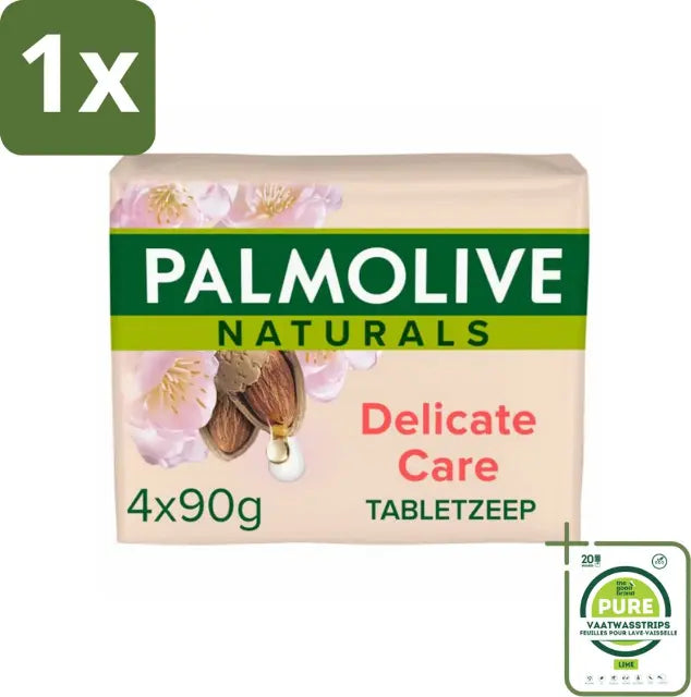 Palmolive Zeep – Delicate Care Amandel 4 x 90 gr. Dunklow