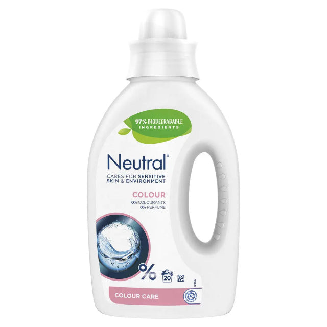 Neutral Vloeibaar Wasmiddel Kleur 20 Wasbeurten 1 liter